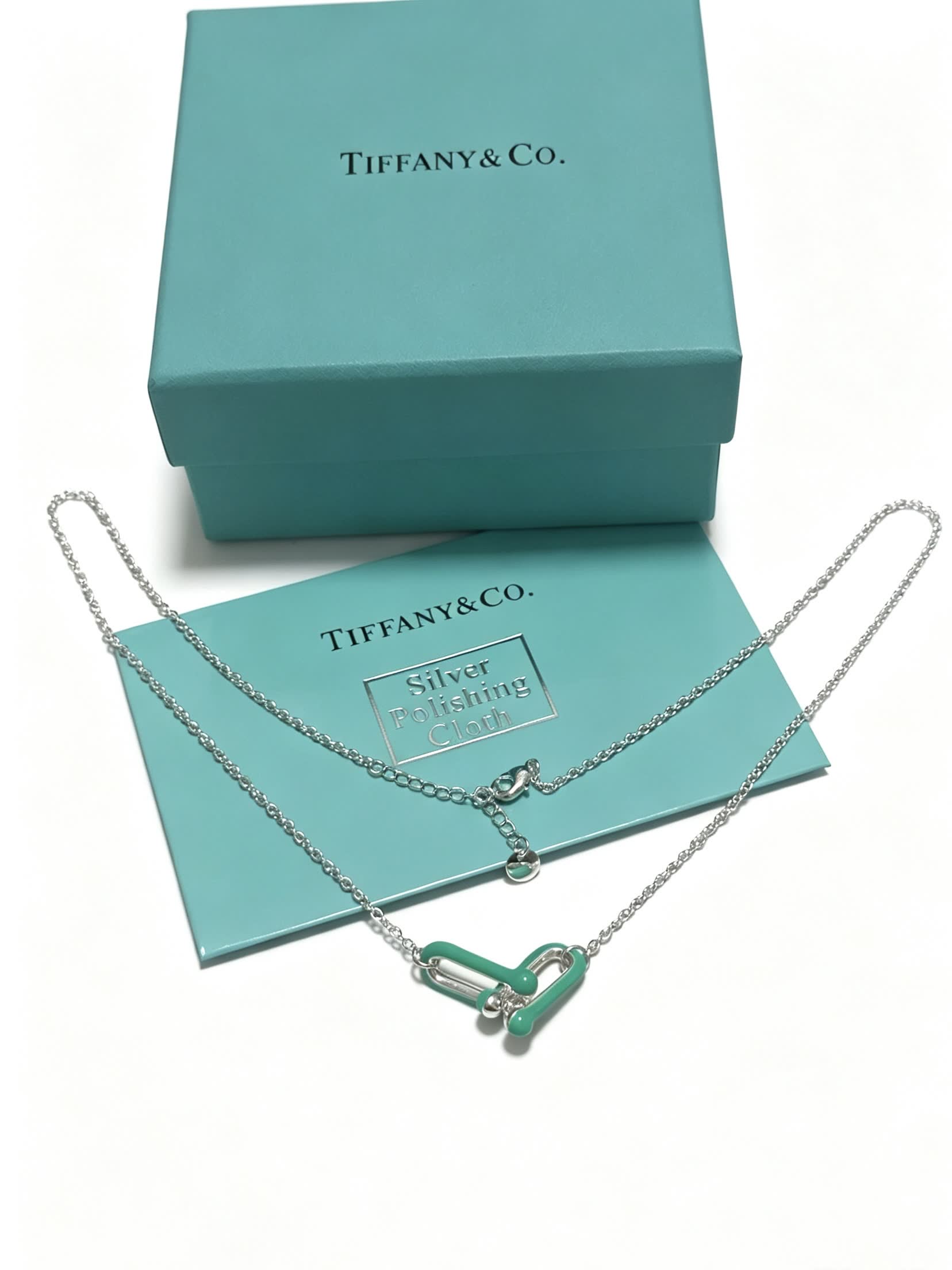 Tiffany & Co. Return to Tiffany Sterling Silver Heart Tag Necklace